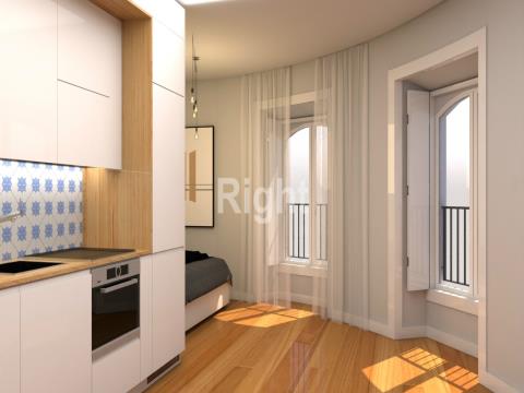 Apartamento T0 novo em empreendimento no Bairro de Campolide