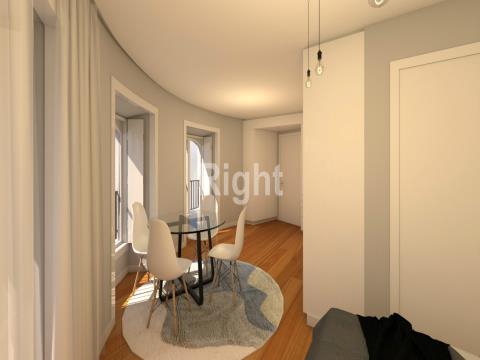 Apartamento T0 novo em empreendimento no Bairro de Campolide