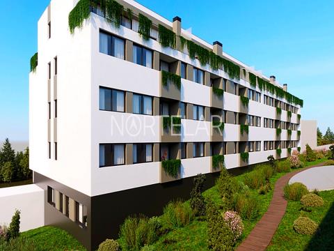 Novos Apartamentos T2 em Baguim do Monte, Gondomar, c/ garagem e varanda