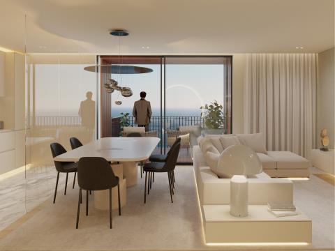 T4  Duplex Novo, varanda panorâmica com vistas de Rio e Mar!