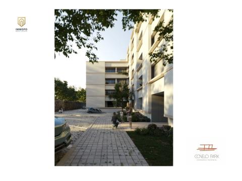 Apartamento T1 Novo com Varanda e Garagem Junto ao Parque do Covelo!