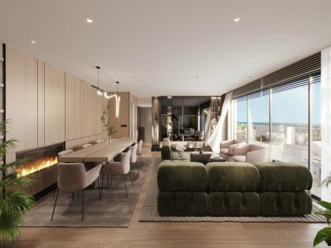 T3 Duplex - Rooftop in the luxury private condominium Ocean Terrace, for sale at Leça da Palmeira