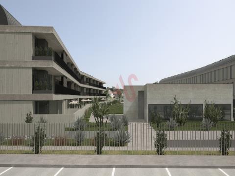 Apartamento de 1 dormitorio en urbanización cerrada con piscina, en Apúlia, Esposende