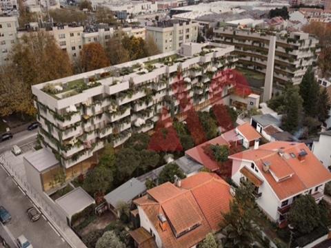 Appartamenti con 1 camera da letto nello sviluppo Oporto Metropolitano da 234.000 €, nel centro di Matosinhos