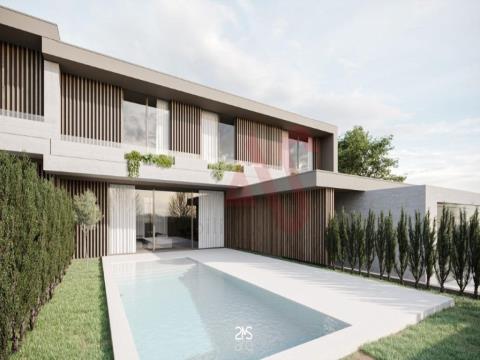 Luxuriöse Doppelhaushälfte mit 3 Schlafzimmern und Pool in Vizela