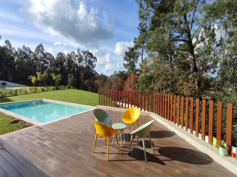 Villa de 3+1 chambres avec piscine à Várzea, Barcelos