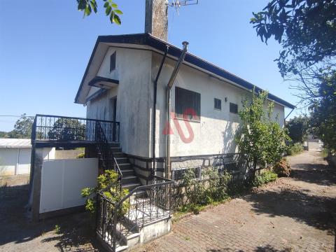 House T4 with 1 hectare of construction in Várzea, Barcelos