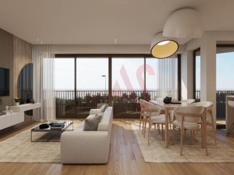 Nuovo appartamento con 2 camere da letto a Matosinhos Sul