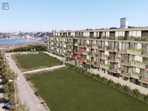 Apartamento de 3 dormitorios en la urbanización Living Sea, en Vila Nova de Gaia