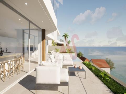 Luxury 4 bedroom semi-detached house under construction in Arco da Calheta, Madeira