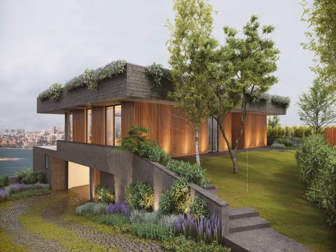 Lote de Terreno 1792 m2 e 4 Frentes - River Villa na Quinta Marques Gomes em VN Gaia