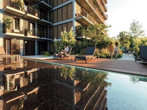 Apartamento T4 de Luxo  c/ varanda  de 16 m2- The YARD (Jardins d´Arrábida)