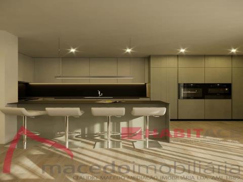 3 bedroom townhouses for sale in Priscos, Braga  Characteristics: - Kitchen equipped with appliances