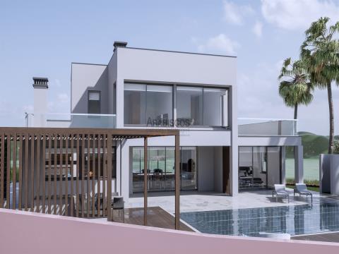 Freistehende Villa T4 - Pool - Garage - Barbecue - Aufzug - 4 Suiten - Garten - Lagos - Algarve