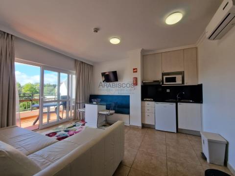 T1 with Sea View - Large Balcony - Furnished - Equipped - Praia do Vau - Portimão - Algarve