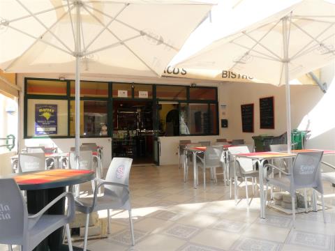 Bar Bistro - Vue sur la piscine - Grande terrasse - Alvor - Dunes - Algarve
