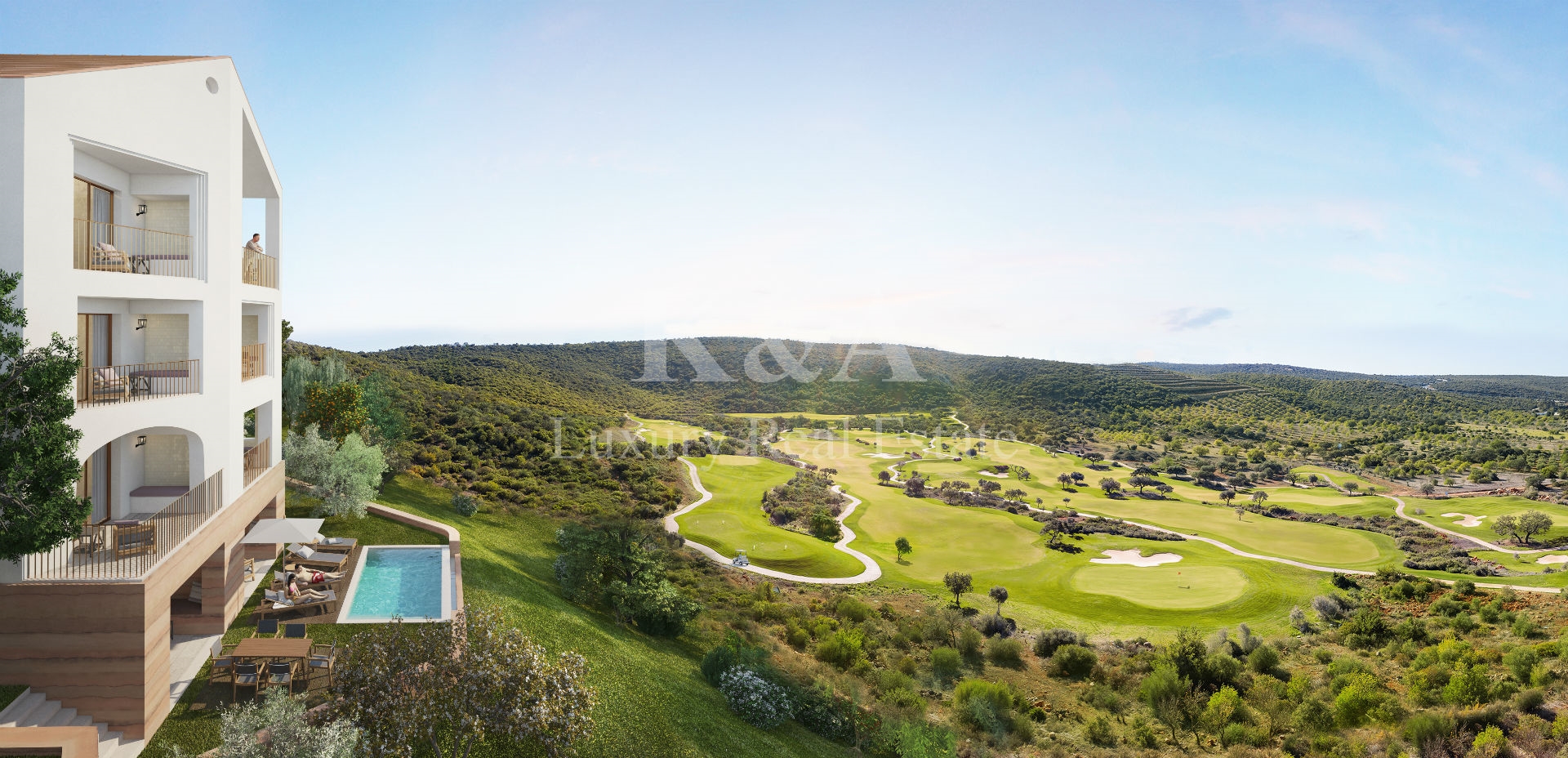 2 Bedroom apartment in a luxury golf resort, Algarve