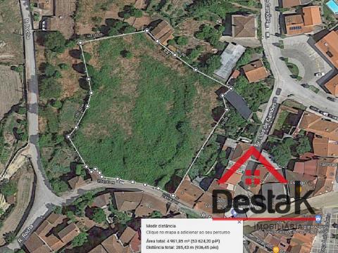 Terreno para construção com 4960 m² situado em Oliveira de Frades