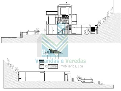 Parcela de terreno con una superficie de 403 m2 para construcción de viviendas en Ourém